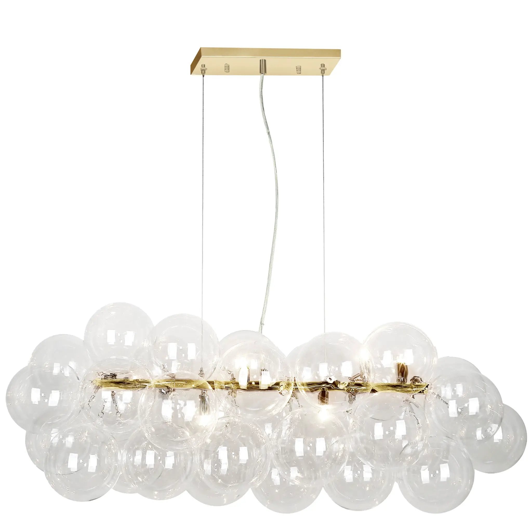 Dainolite 10 Light Halogen Horizontal Pendant by Dainolite