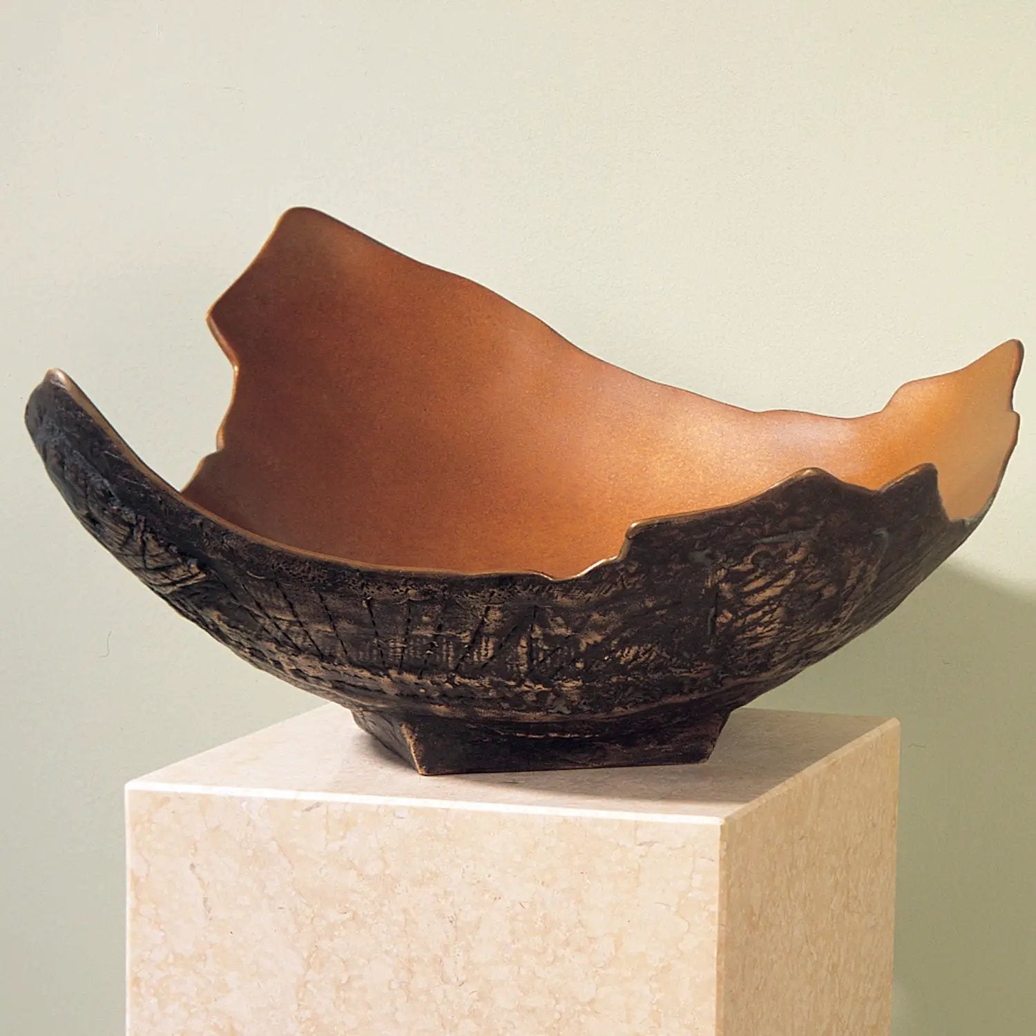 Stone Forest Bronze Chalice Vessel Sink by Stone Forest