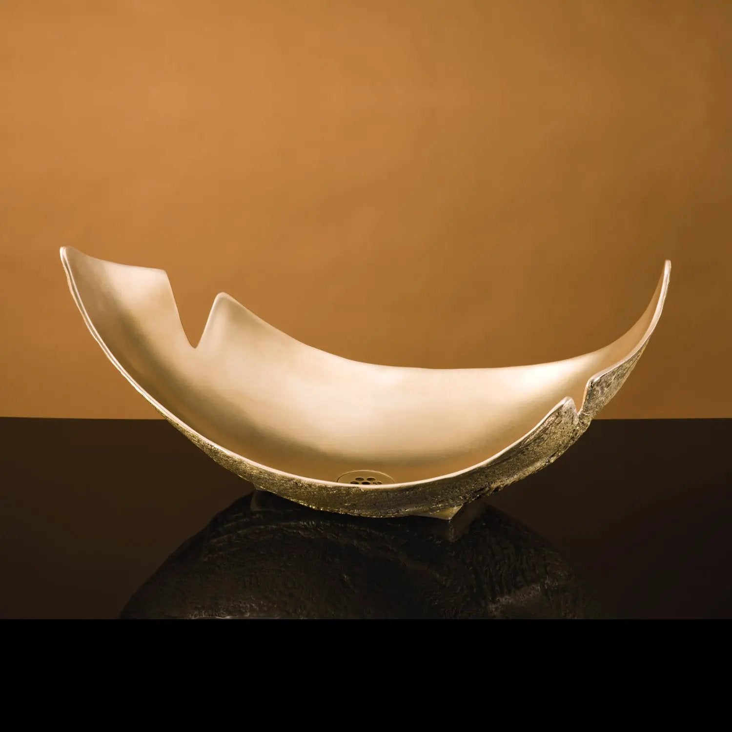 golden bronze sink