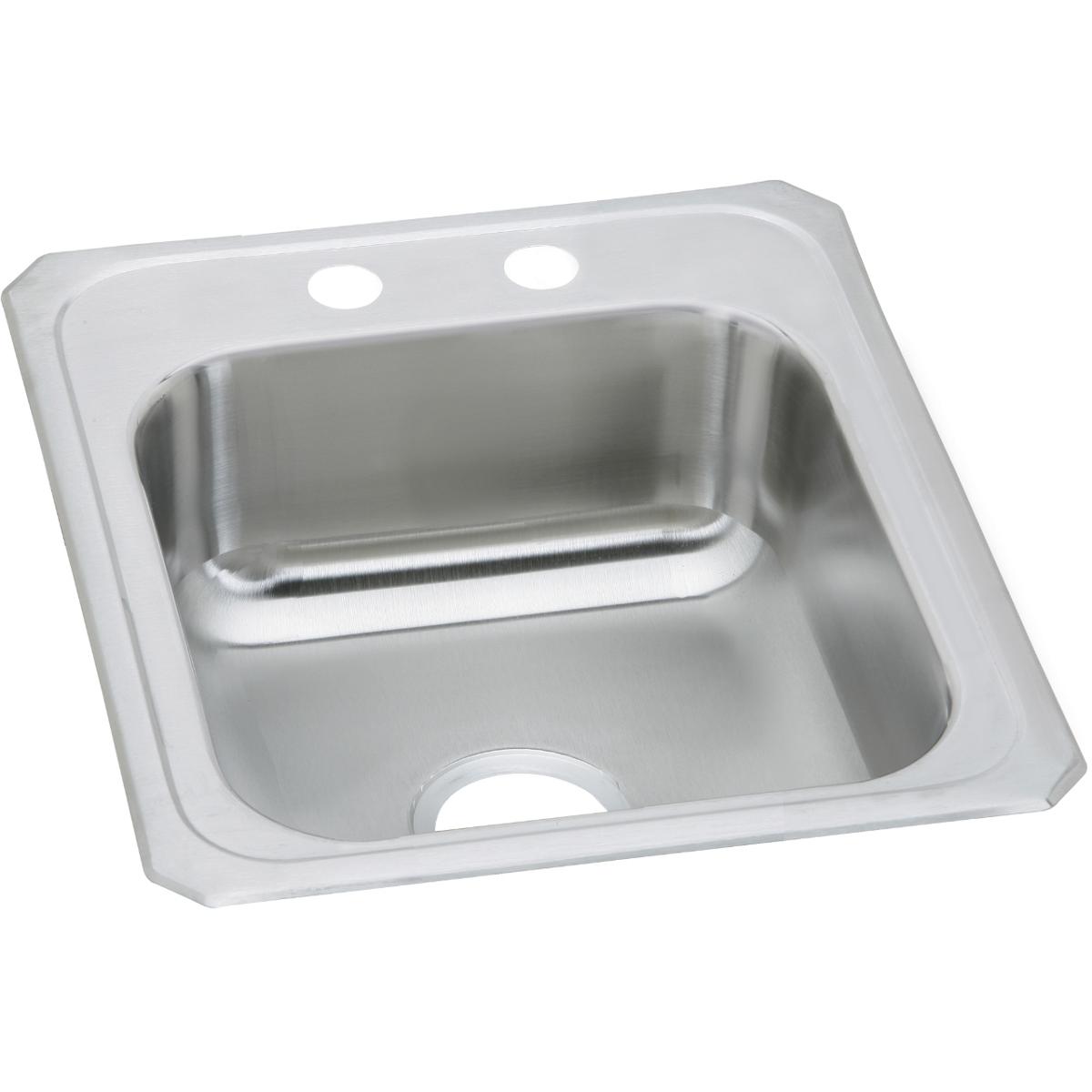 Elkay Celebrity 17" x 21-1/4" x 6-7/8", Single Bowl Drop-in Sink