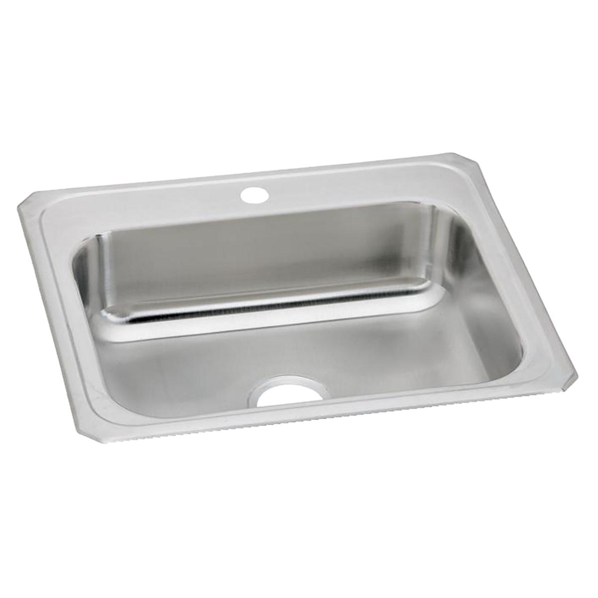 Elkay Celebrity 25" x 22" x 7", Single Bowl Drop-in Sink