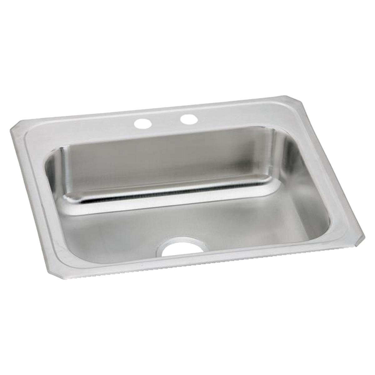 Elkay Celebrity 25" x 22" x 7", Single Bowl Drop-in Sink