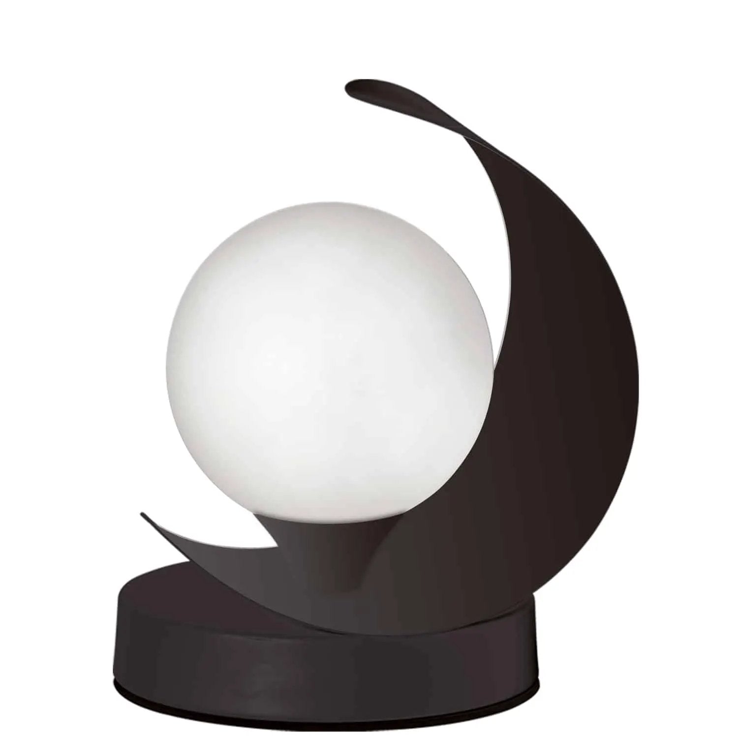matte black table lamp