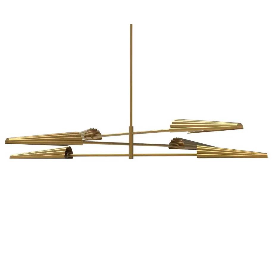 aged brass chandeliers