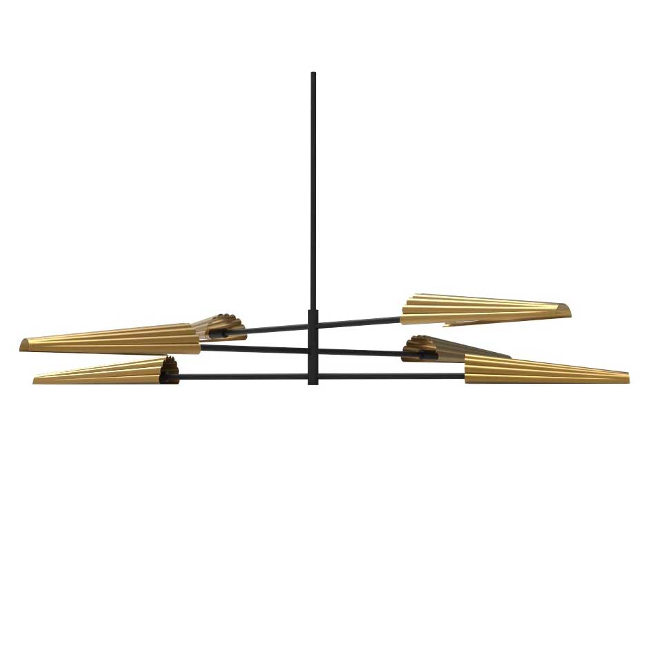 Dainolite 6 Light Incandescent 3 Tier Chandelier