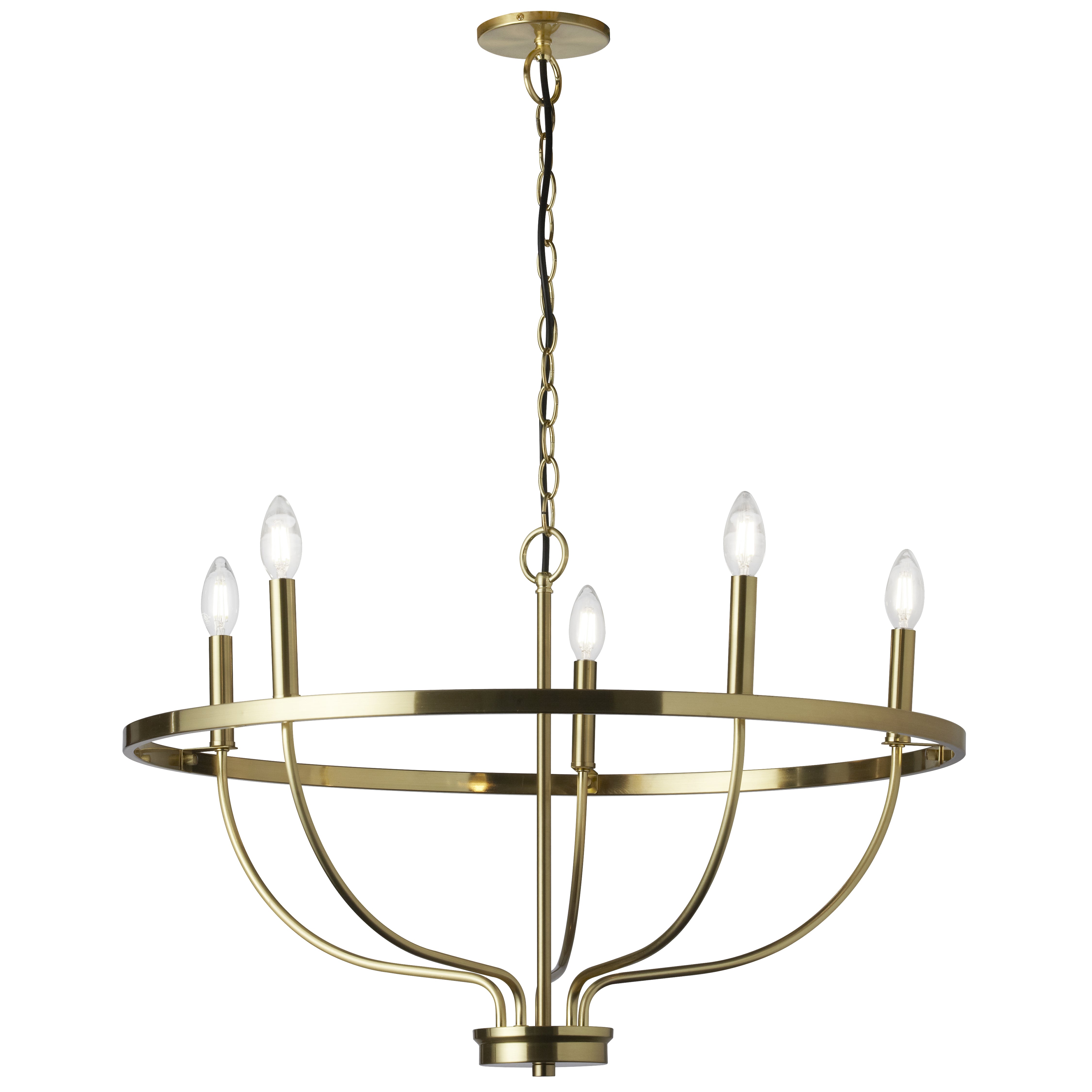 aged brass chandeliers