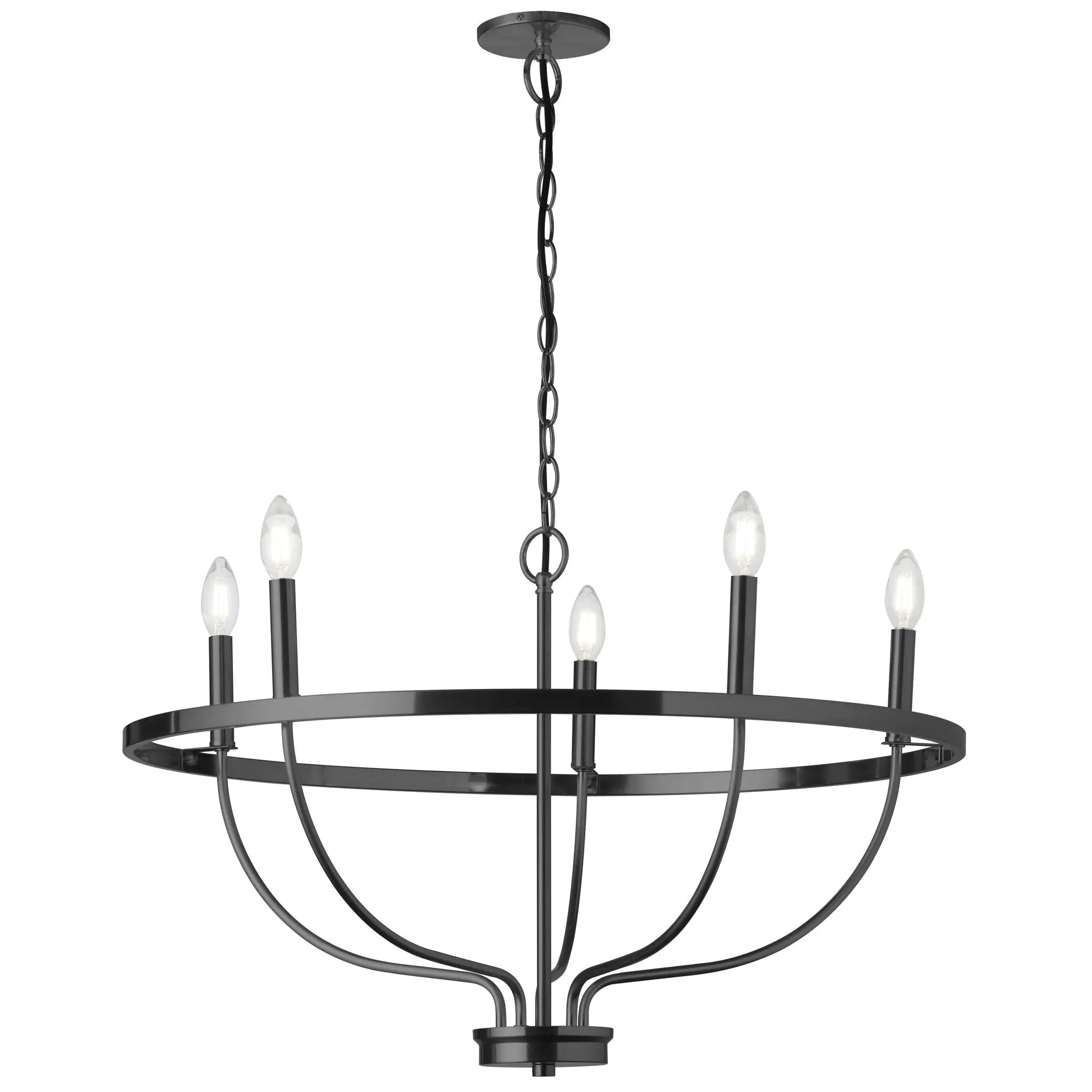 Dainolite 5 Light Incandescent Chandelier by Dainolite