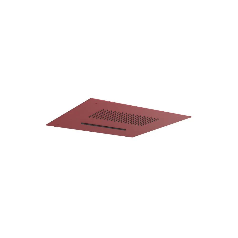 Flusso Cascade 15" Stainless Steel Flush Mount Rainhead with Cascade Waterfall by Flusso