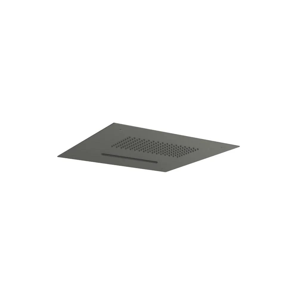 Flusso Cascade 15" Stainless Steel Flush Mount Rainhead with Cascade Waterfall by Flusso