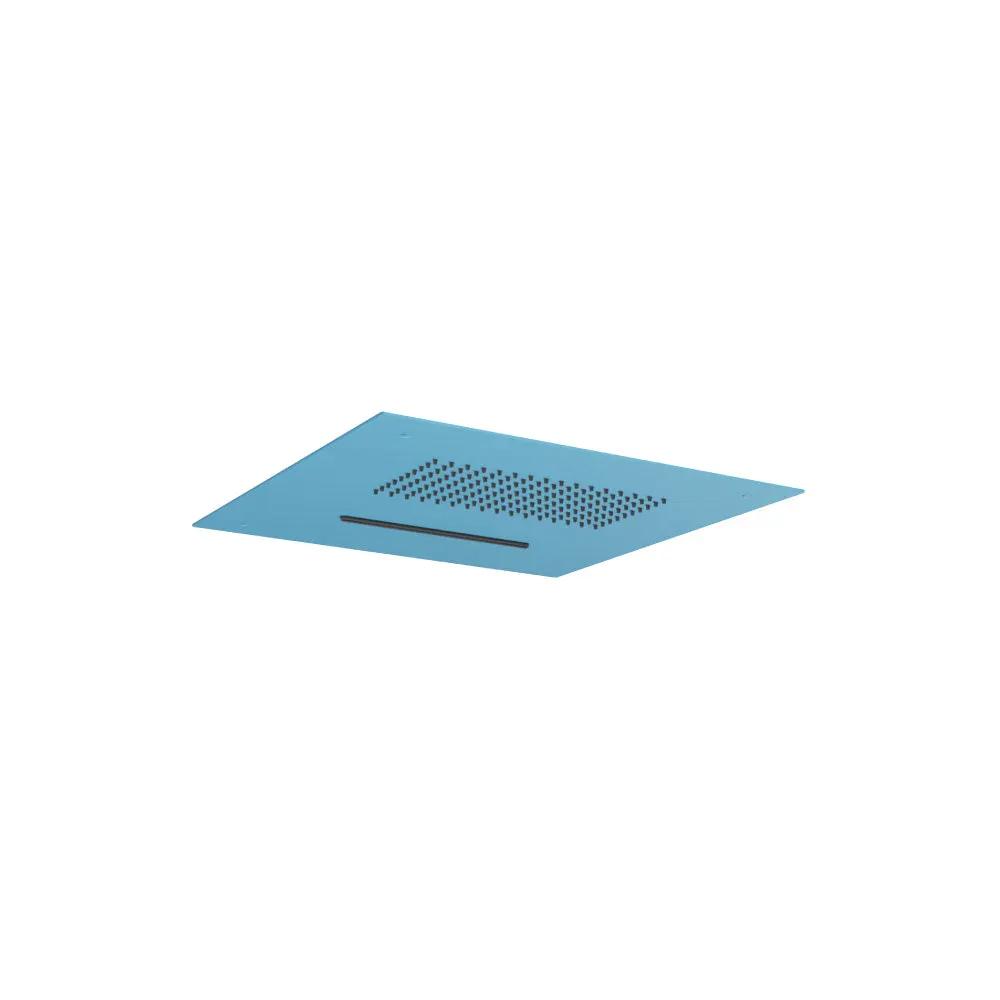 Flusso Cascade 15" Stainless Steel Flush Mount Rainhead with Cascade Waterfall by Flusso