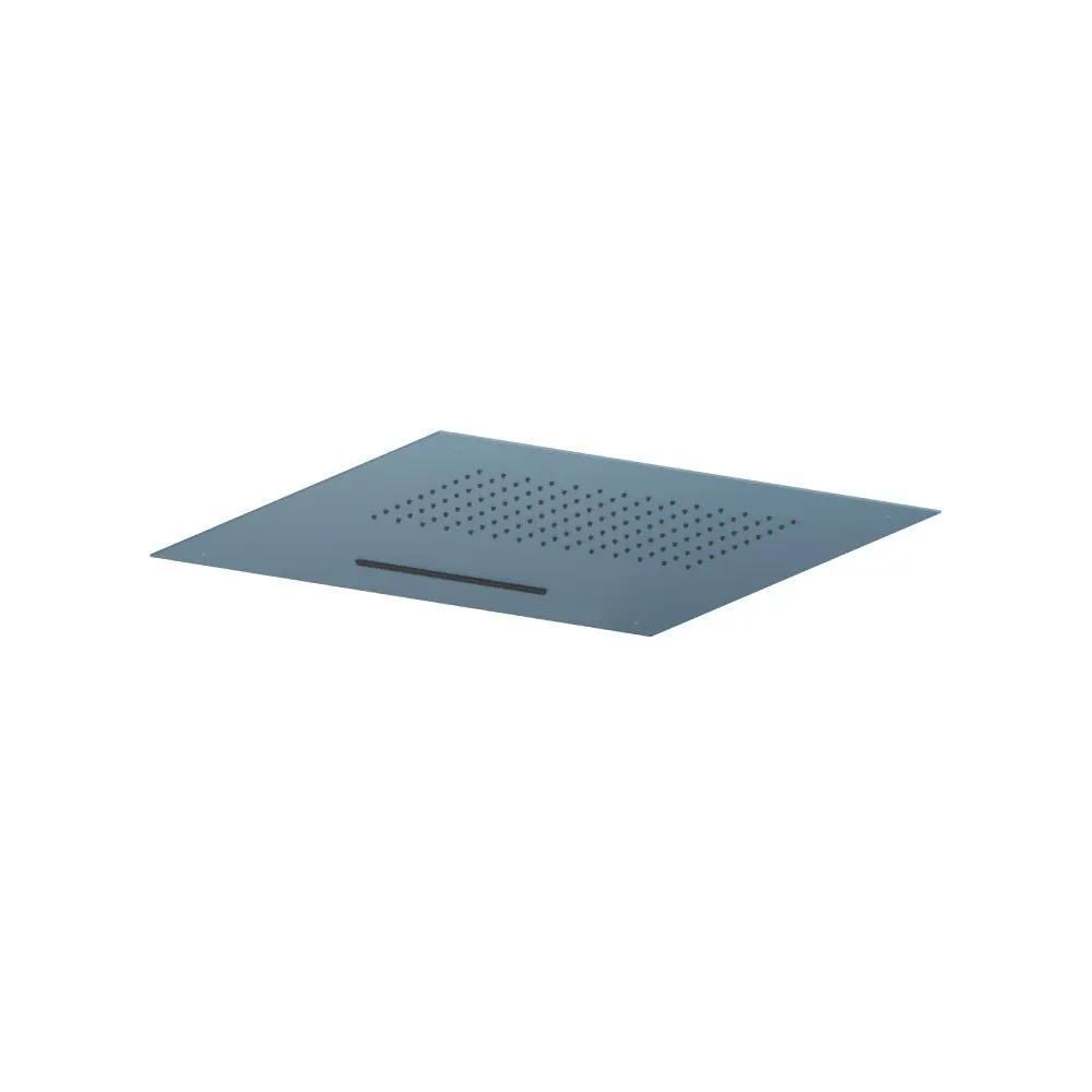 Flusso Cascade 20" Stainless Steel Flush Mount Rainhead with Cascade Waterfall by Flusso