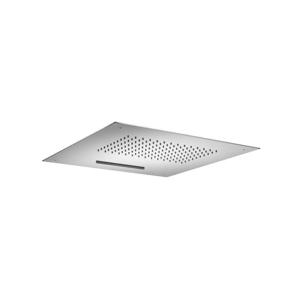 chrome shower head