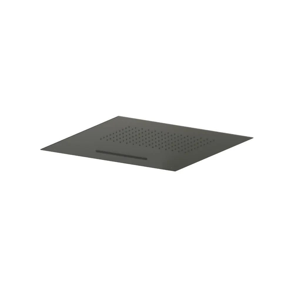 Flusso Cascade 20" Stainless Steel Flush Mount Rainhead with Cascade Waterfall by Flusso