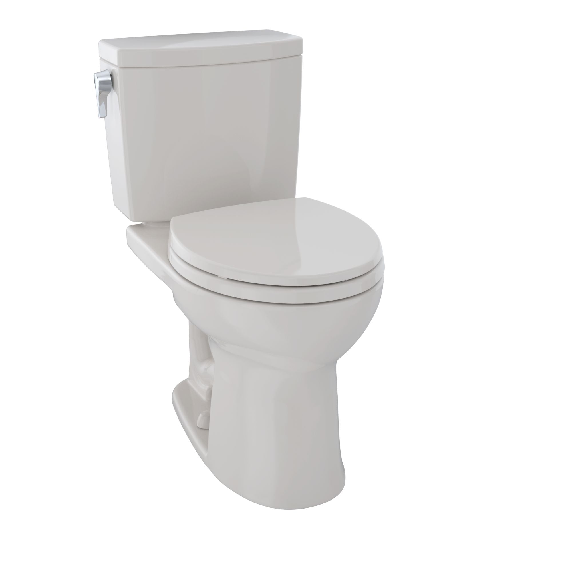 Toto Drake II Two-piece Toilet Round Bowl 1.0 GPF