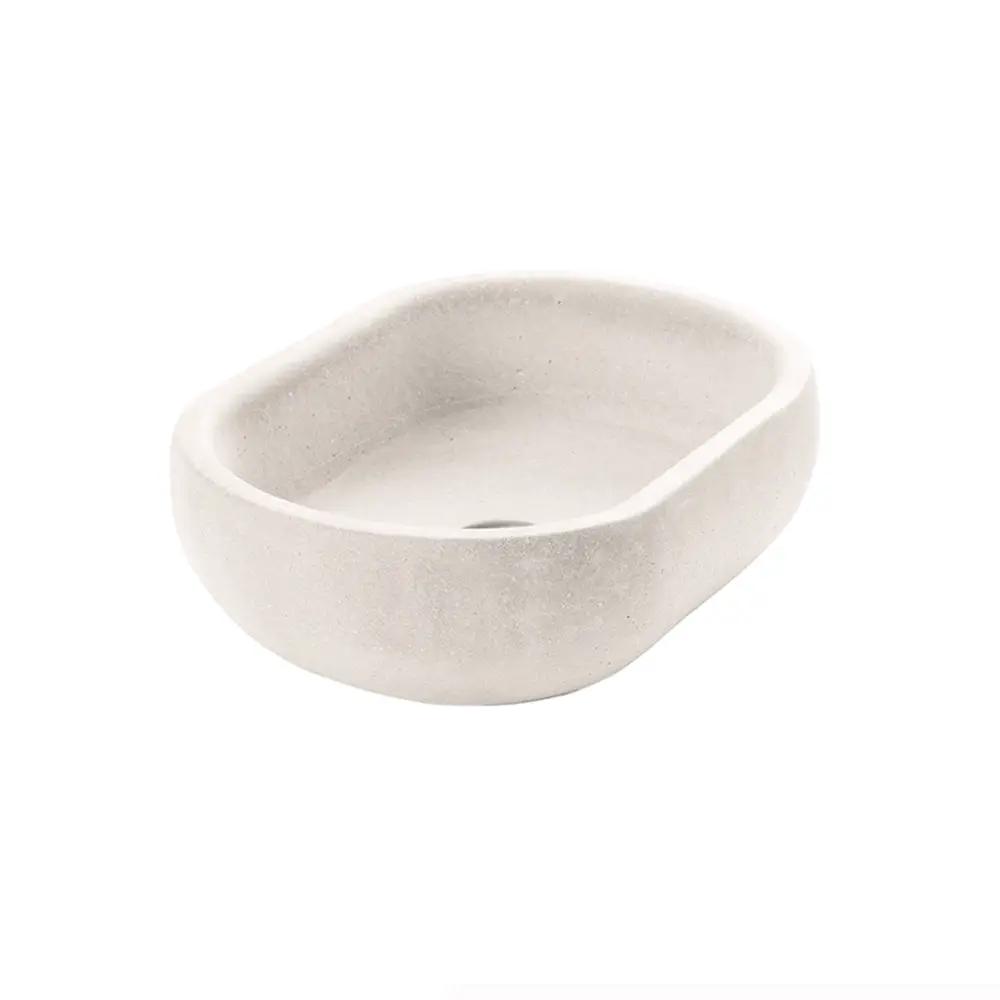 Lacava Newterra 19" Vessel Sink Made Of Concrete, No Overflow. by Lacava