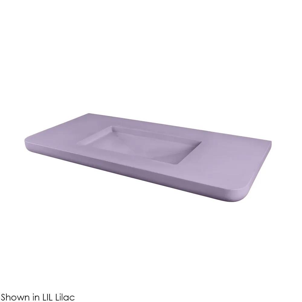 Lacava Newterra 50" Vanity Top Sink Made Of Concrete No Overflow by Lacava