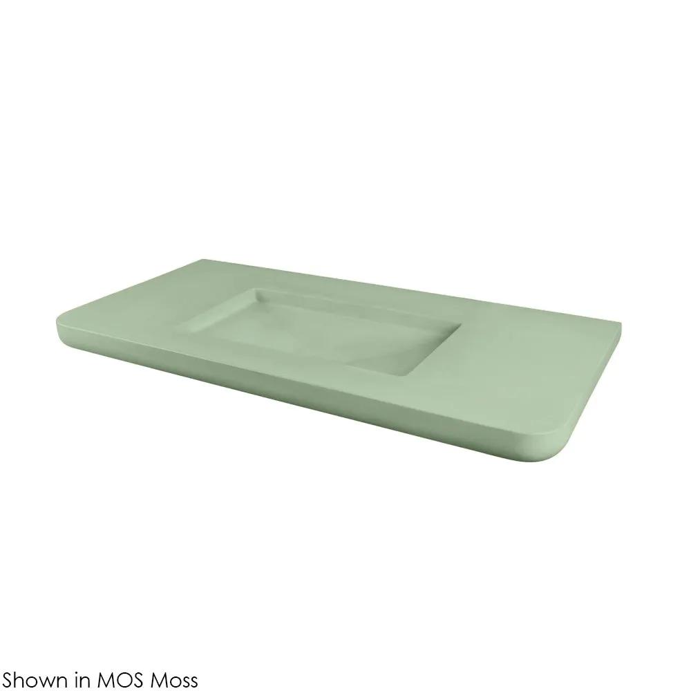 Lacava Newterra 50" Vanity Top Sink Made Of Concrete No Overflow by Lacava