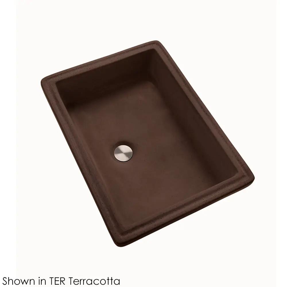 Lacava Newterra 19 1/2" Vessel Sink Made Of Concrete, No Overflow. by Lacava