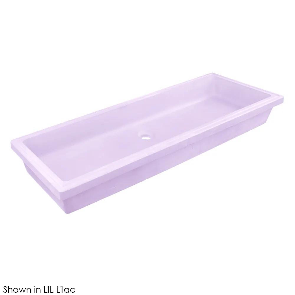 Lacava Newterra 43" Under-Counter Trough Sink Made Of Concrete. No Overflow. by Lacava