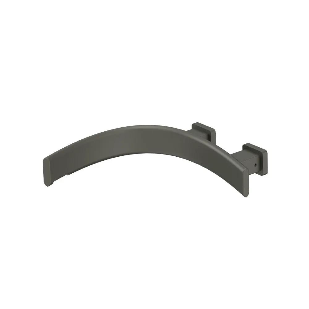 Flusso Curve Wall Mount Touchless Faucet with Electronic Sensor Box - Left Facing Curvature by Flusso