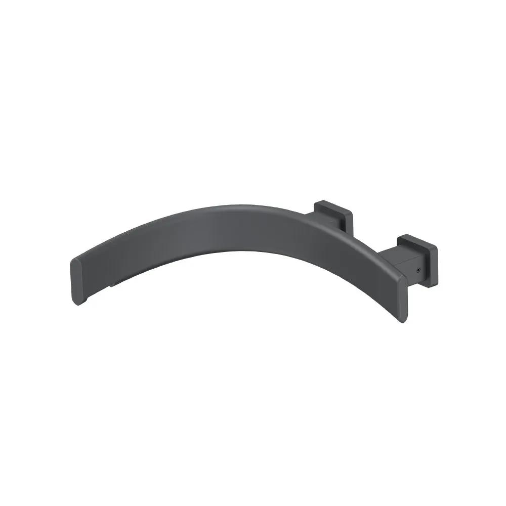 Flusso Curve Wall Mount Touchless Faucet with Electronic Sensor Box - Left Facing Curvature by Flusso
