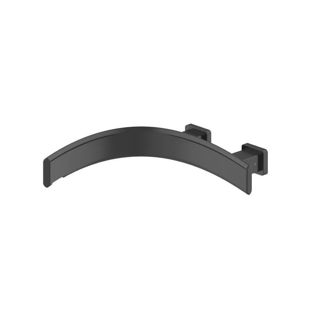 Flusso Curve Wall Mount Tub Spout - Left Facing Curvature by Flusso