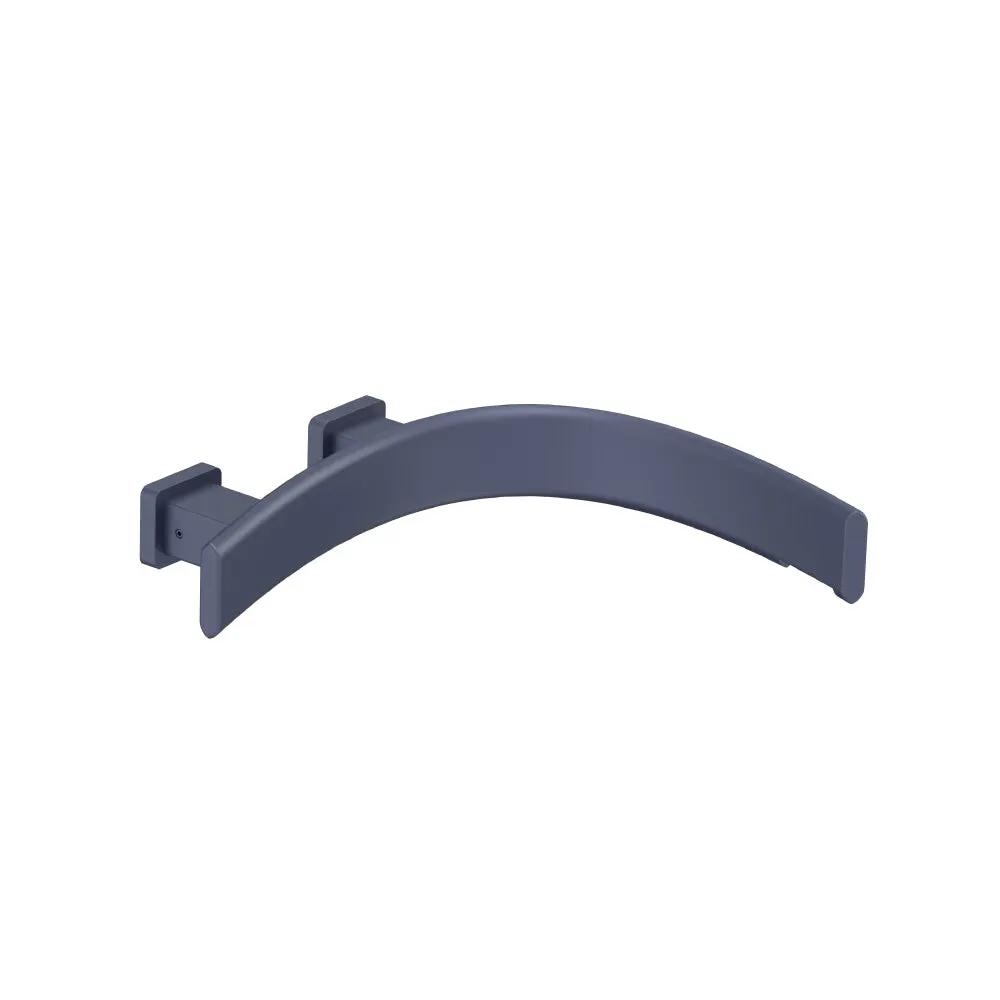 Flusso Curve Wall Mount Touchless Faucet with Electronic Sensor Box - Right Facing Curvature by Flusso