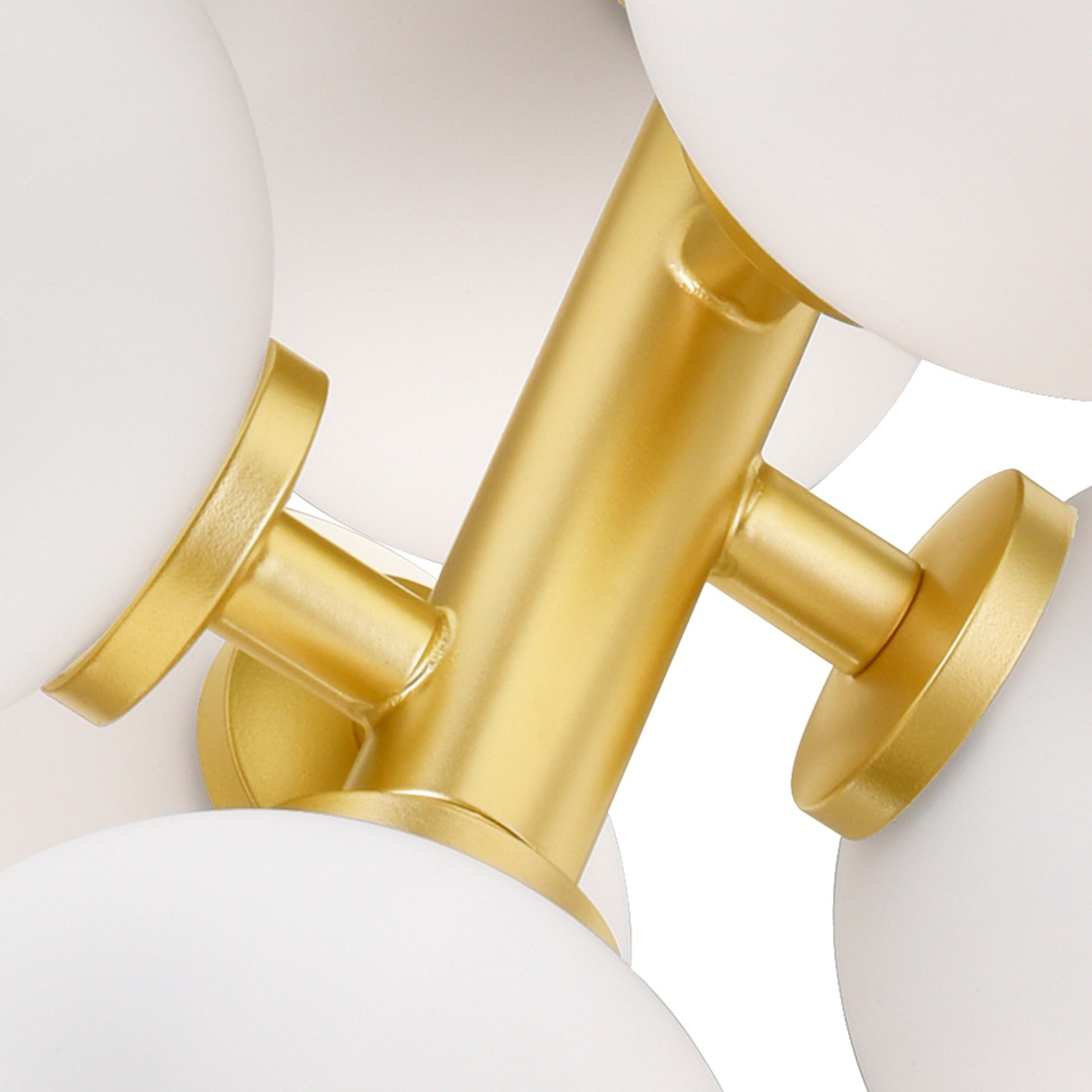 satin gold mount base