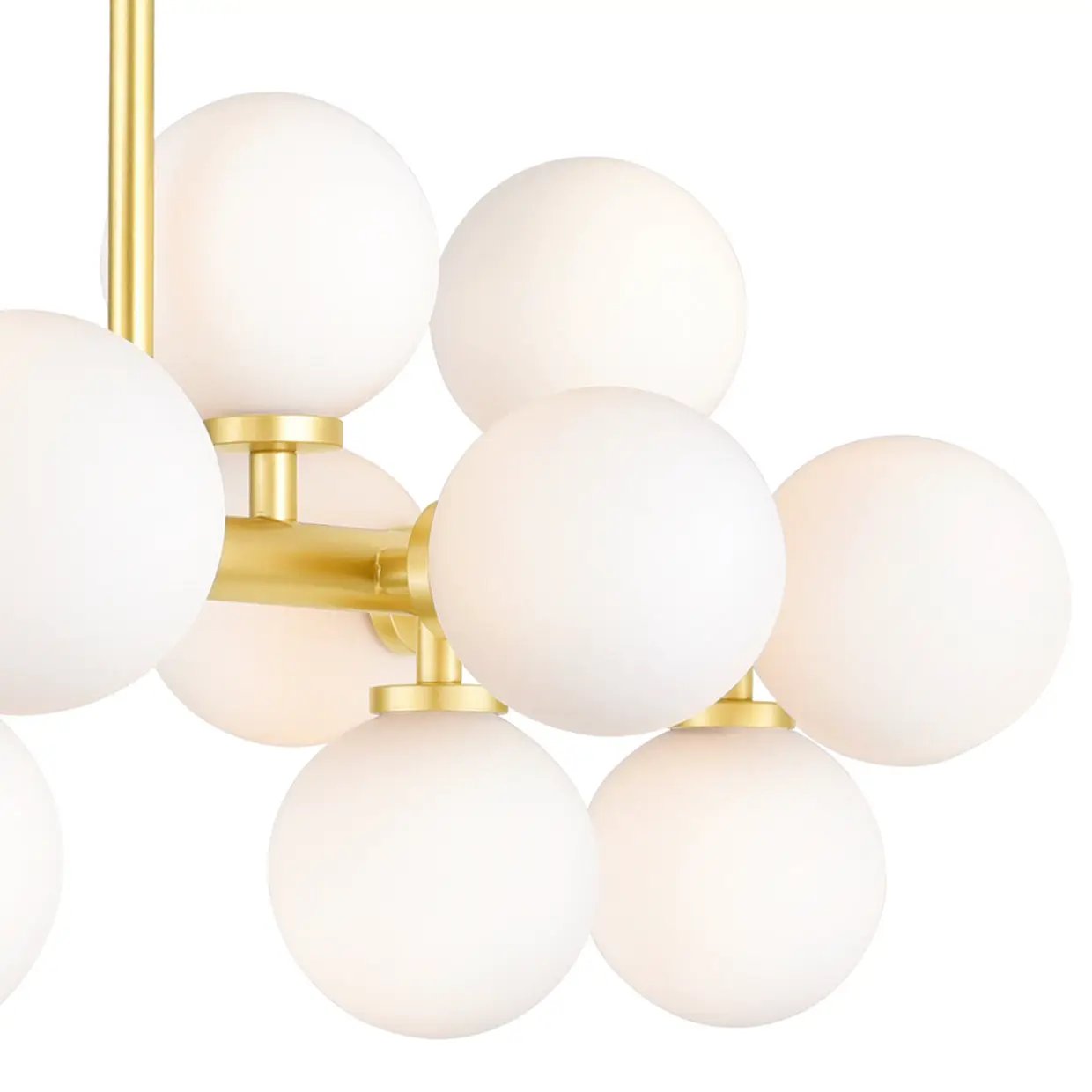 satin gold mount base