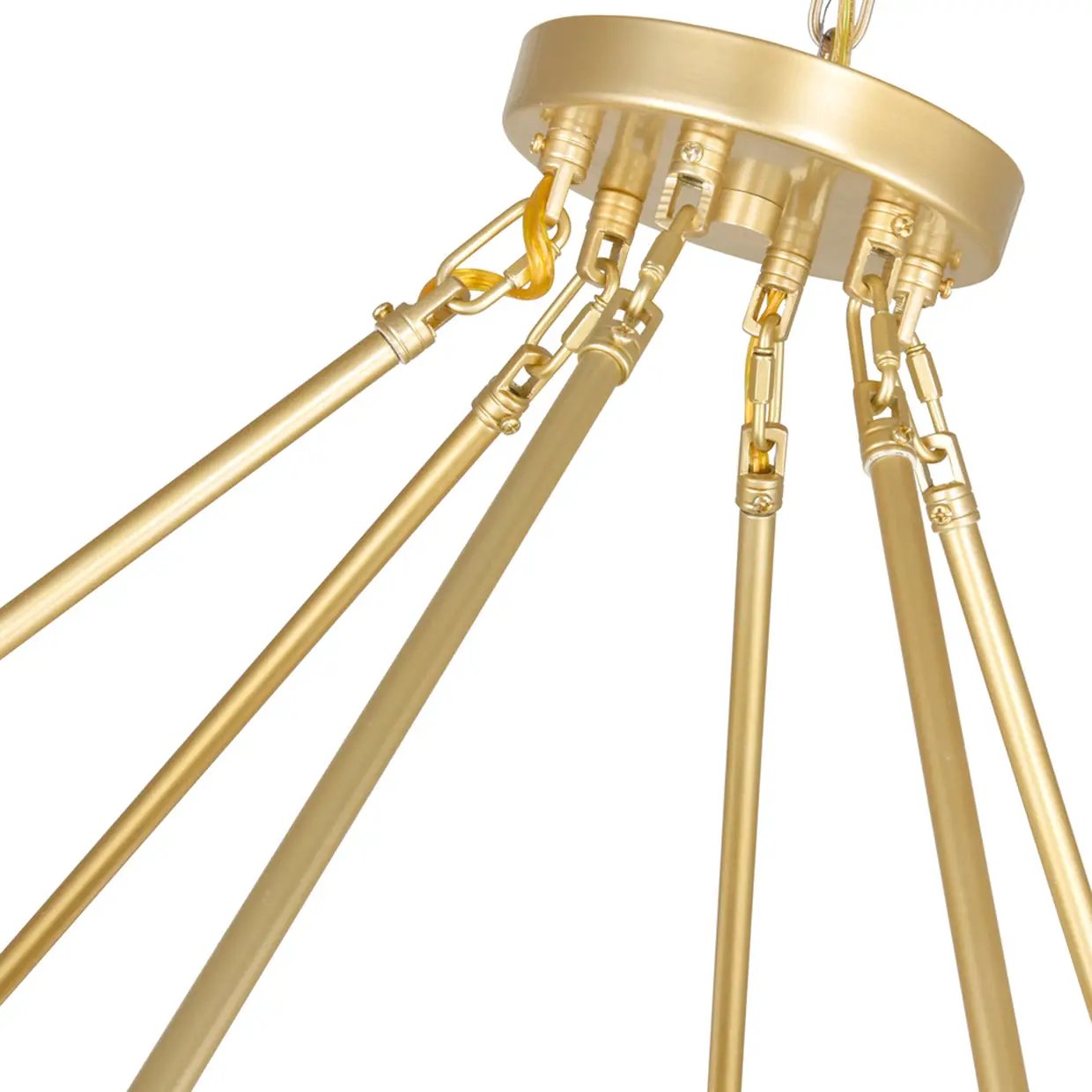 satin gold mount base