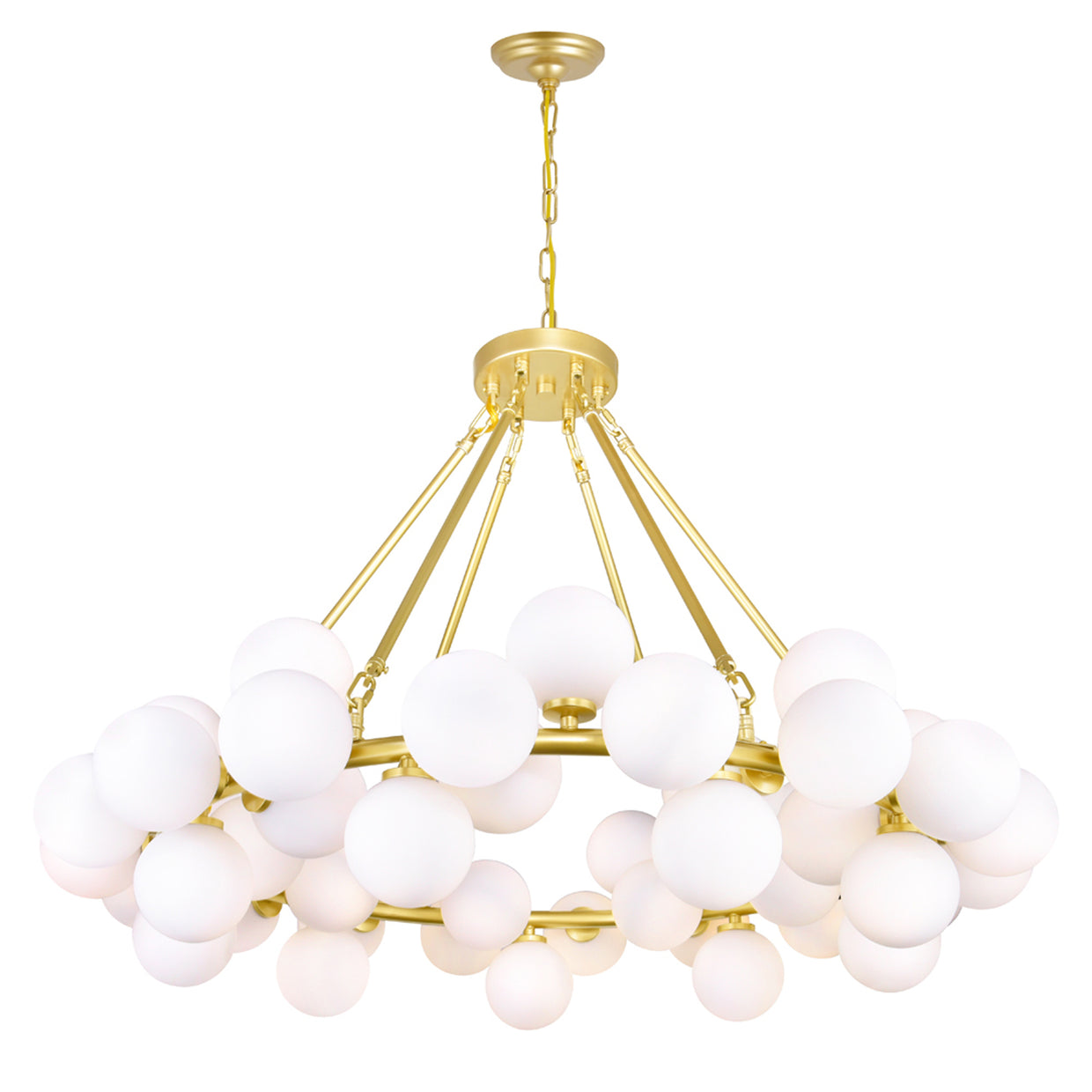 CWI Lighting Arya 45 Light Chandelier