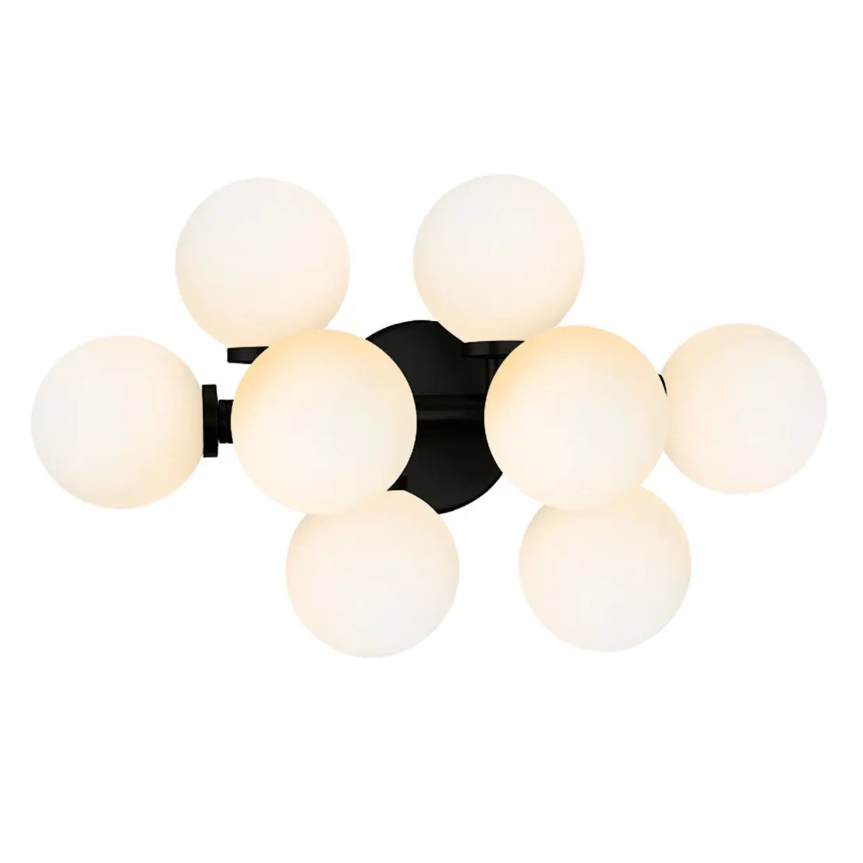 black wall sconce