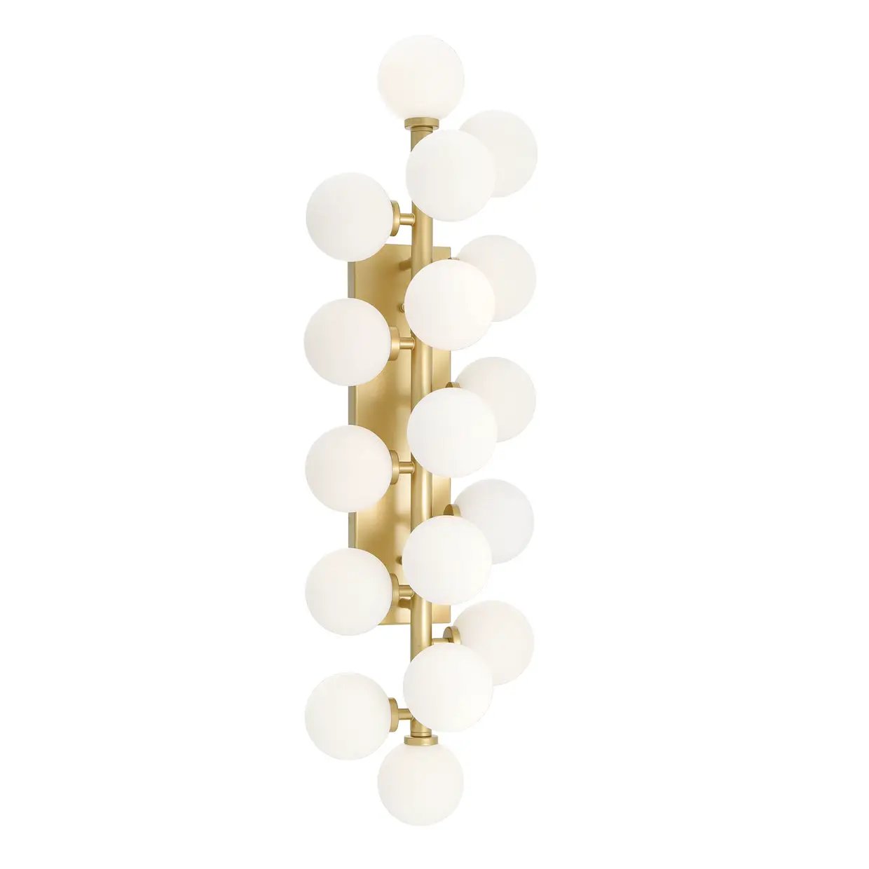 satin gold mount base