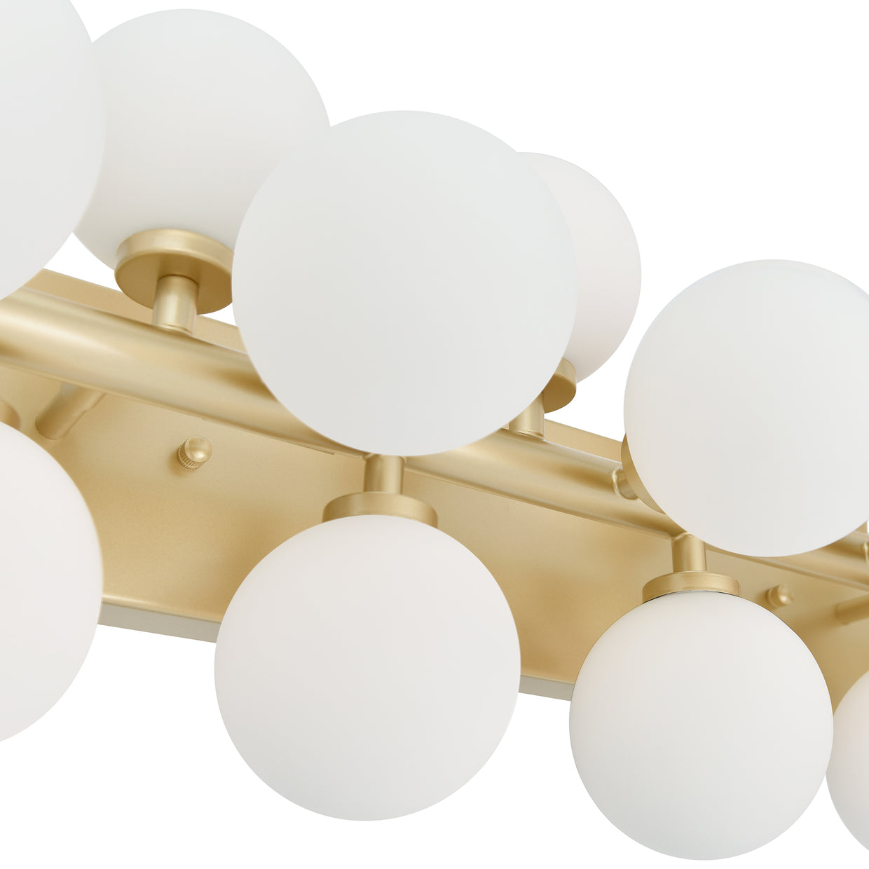 satin gold mount base