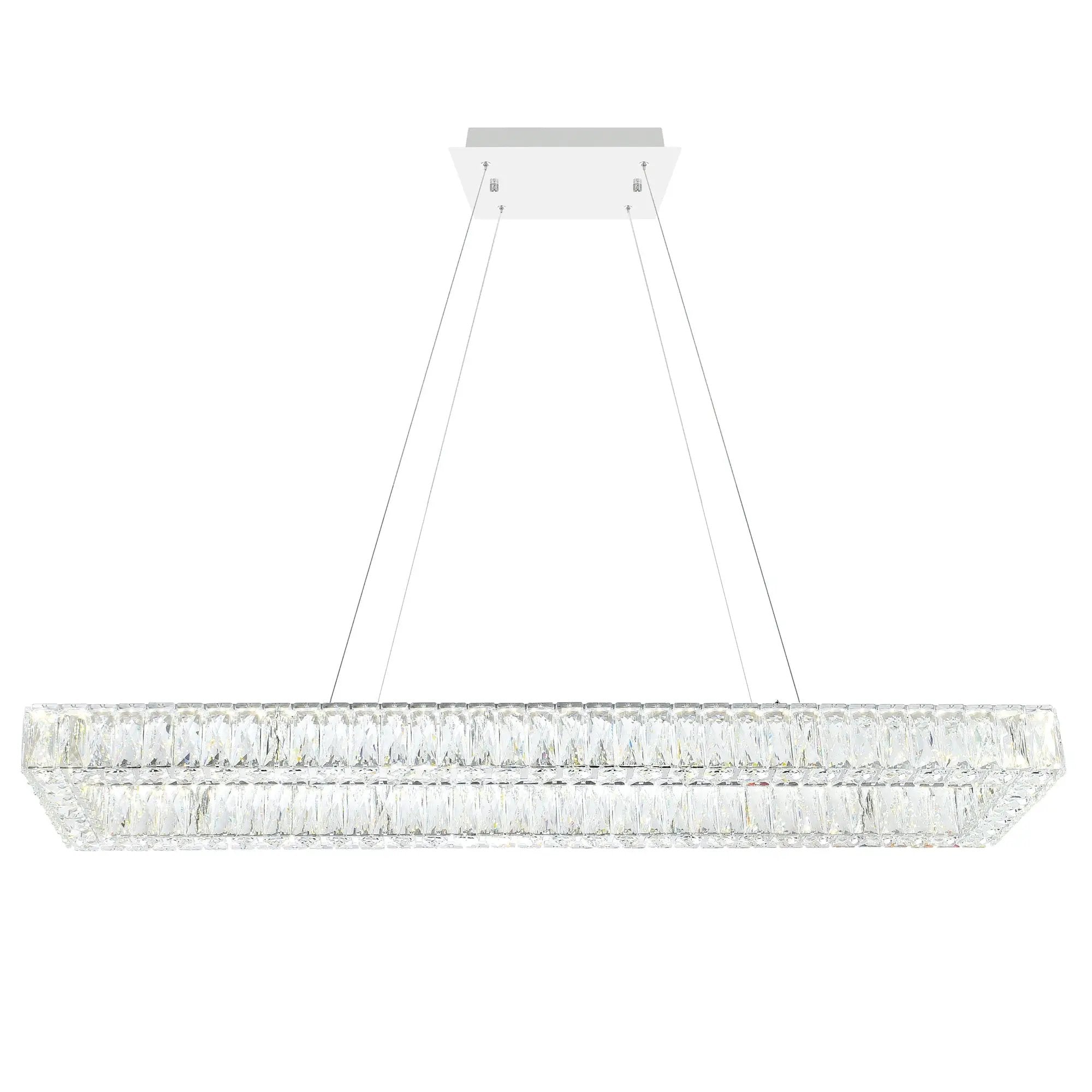 chrome chandelier
