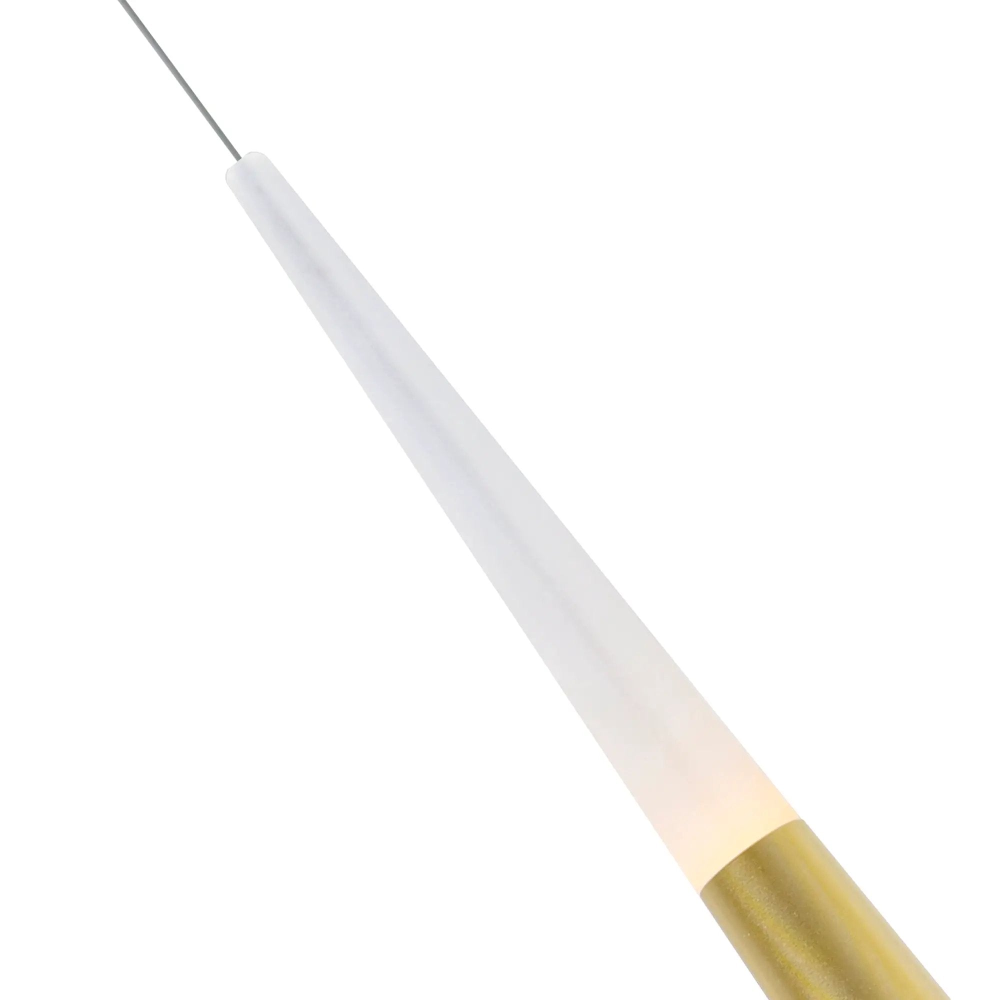 satin gold mount base
