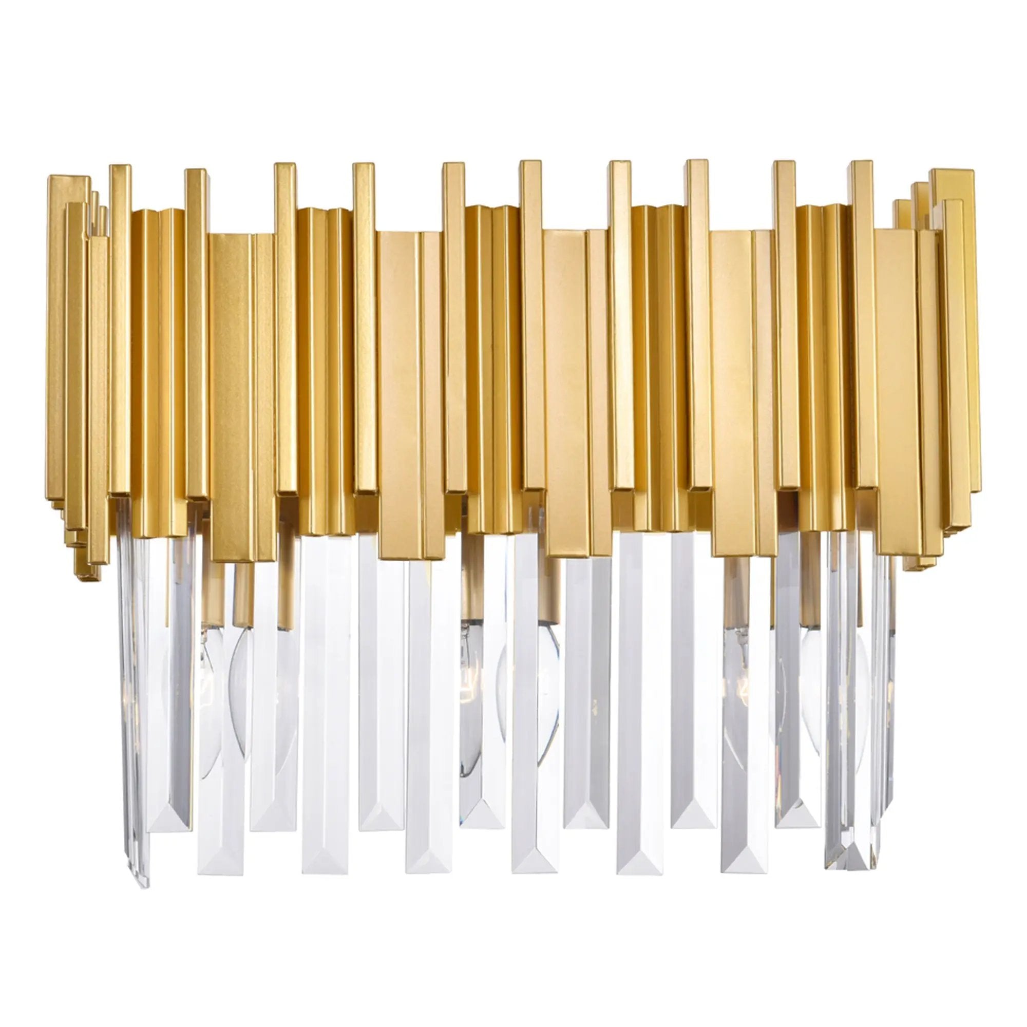 medallion gold vanity light