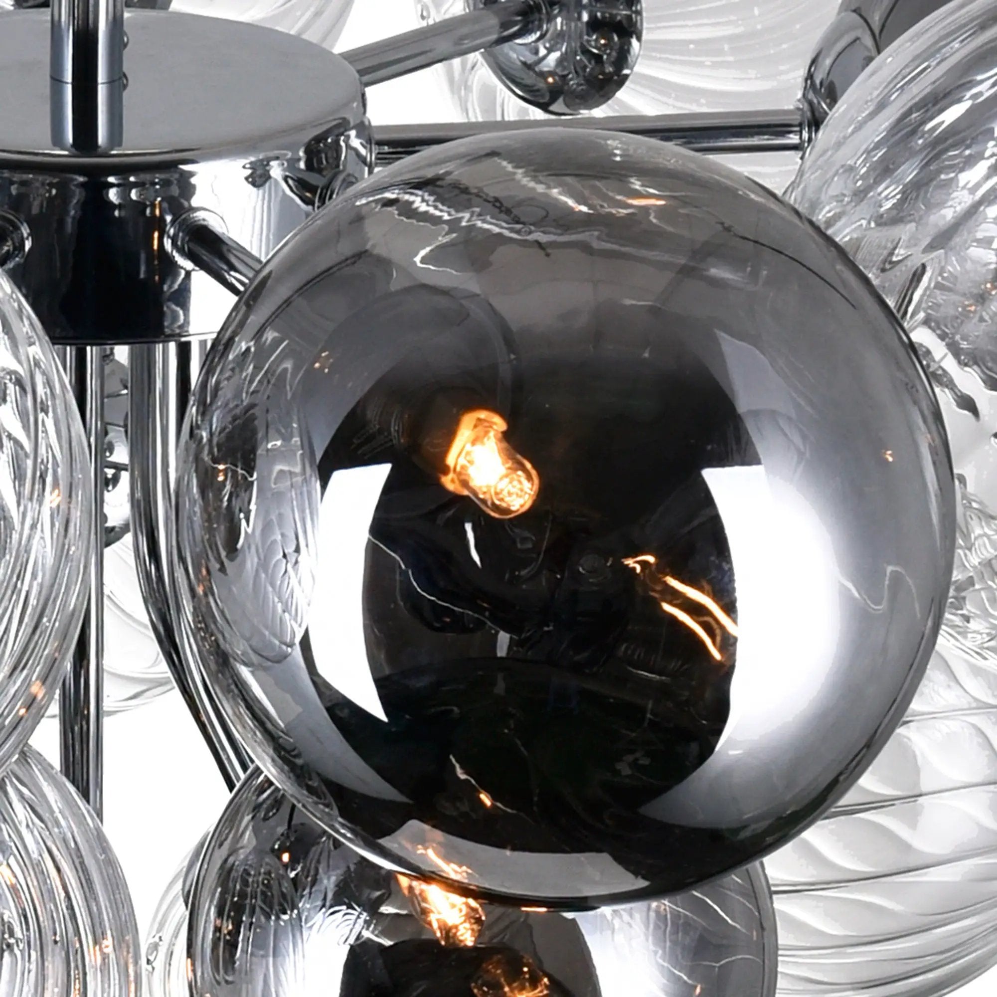 chrome mount base