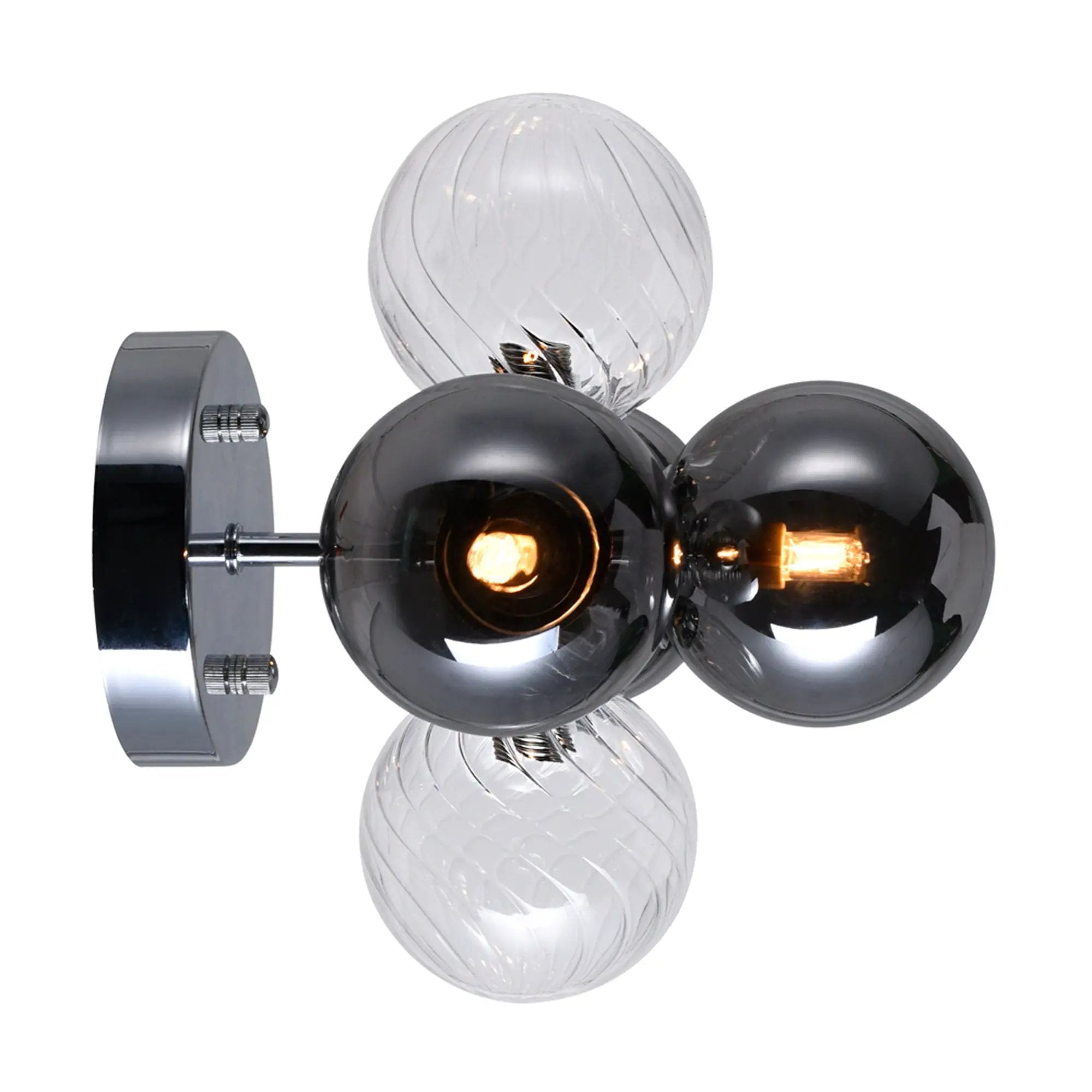 chrome mount base