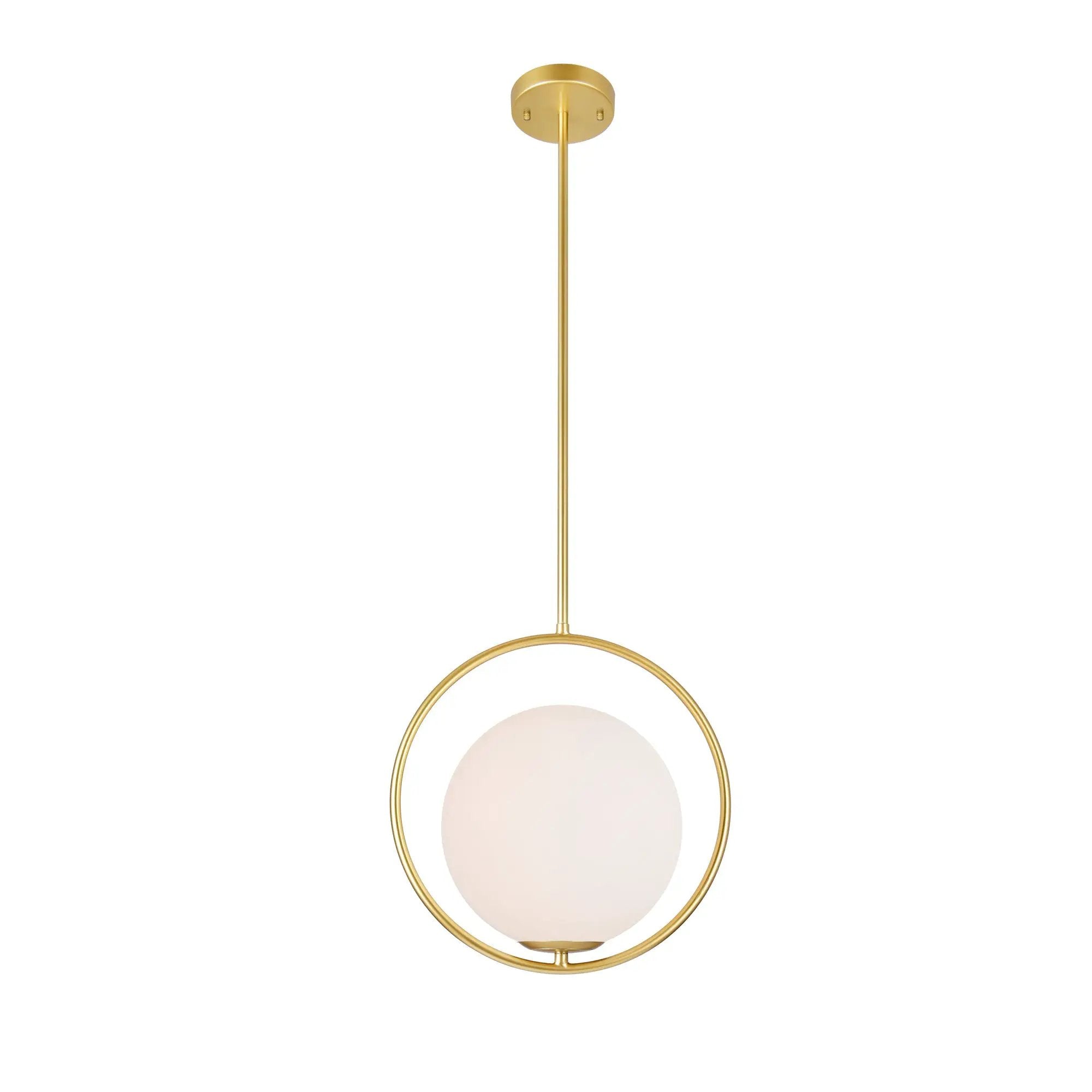 medallion gold pendant
