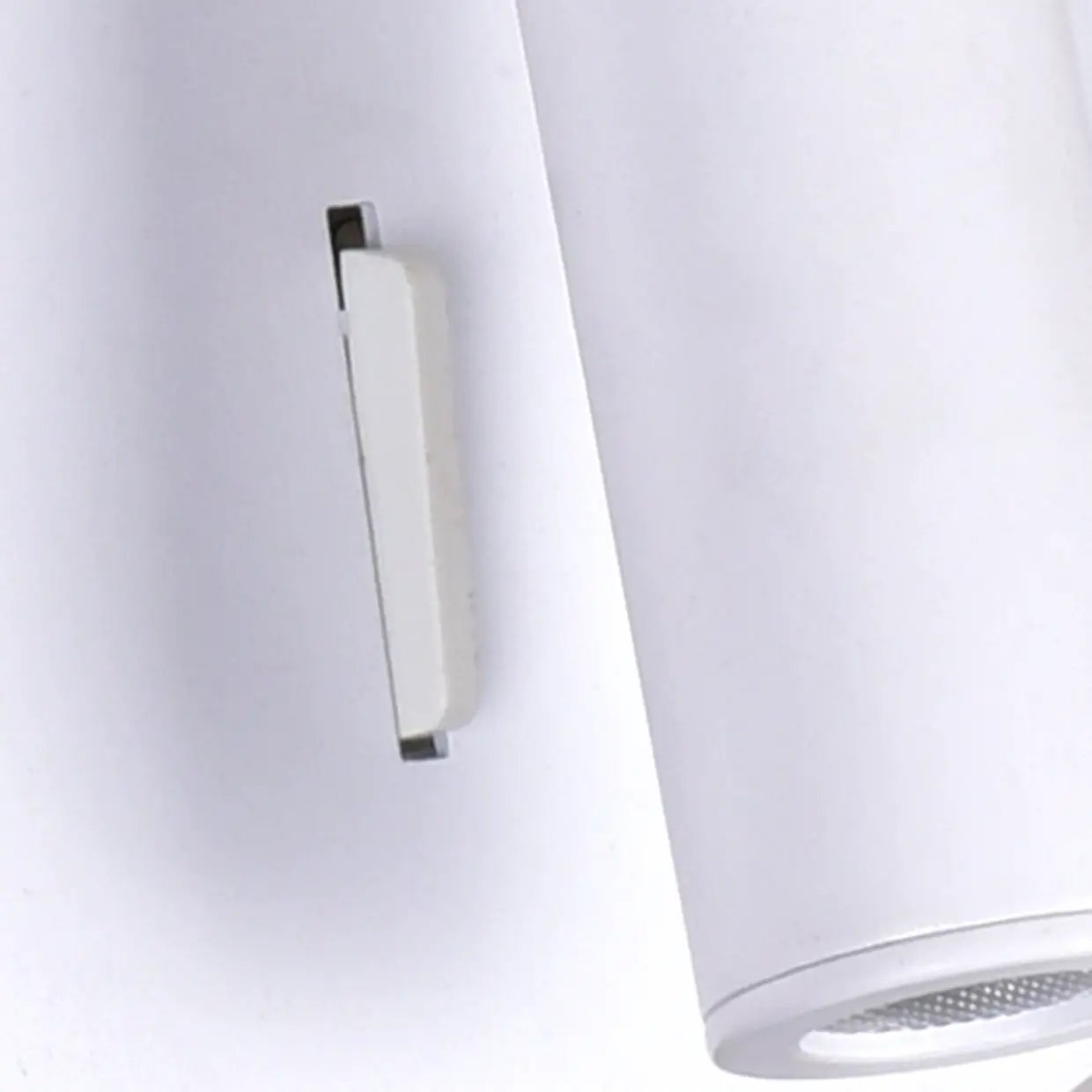matte white mount base