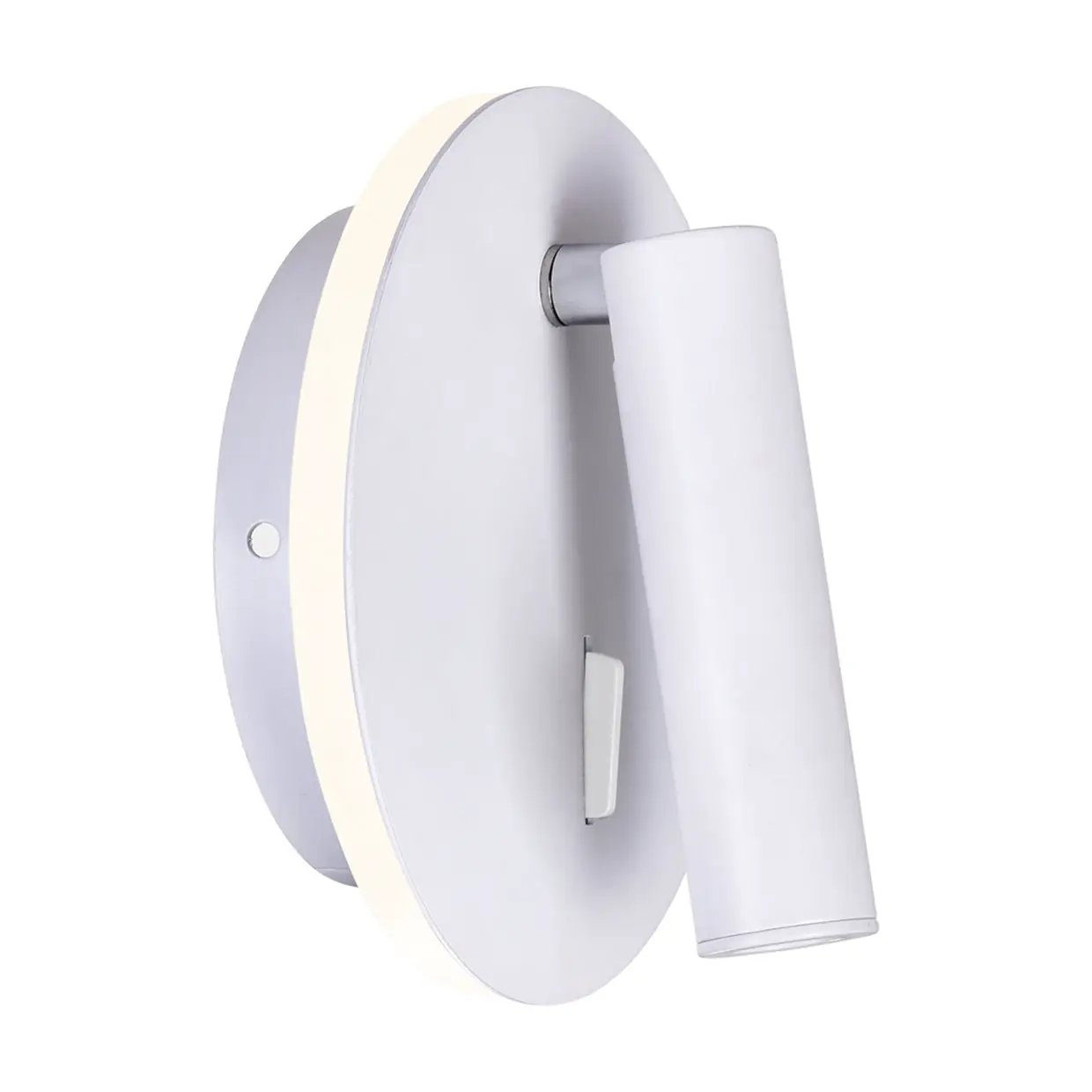 matte white mount base