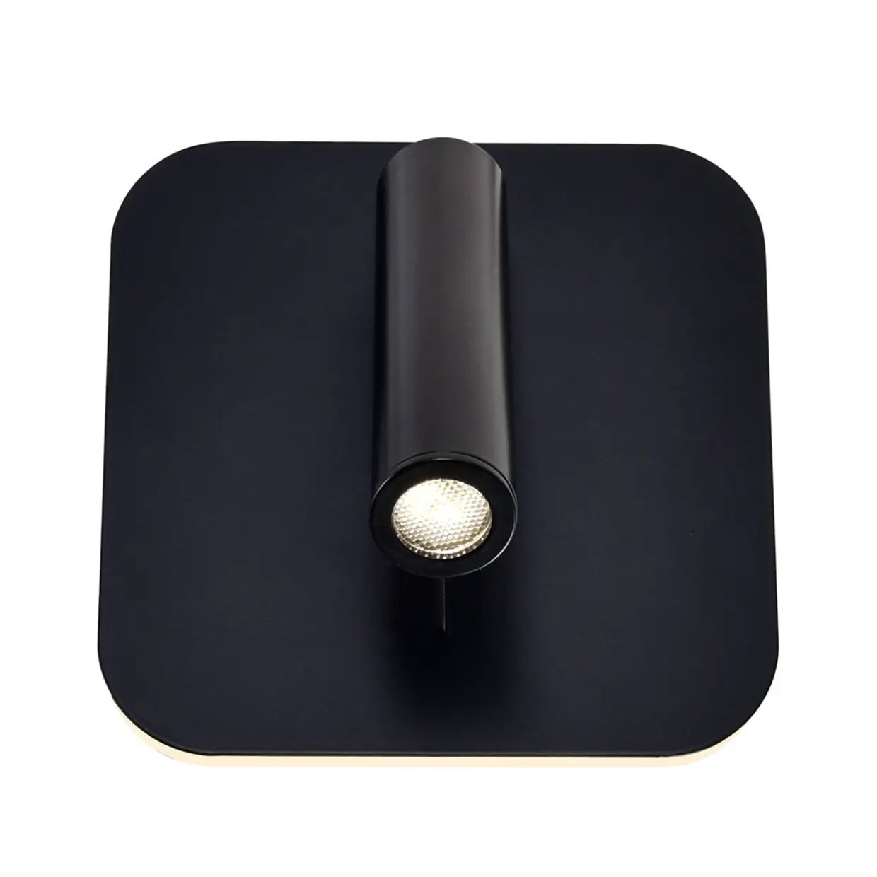 matte black mount base