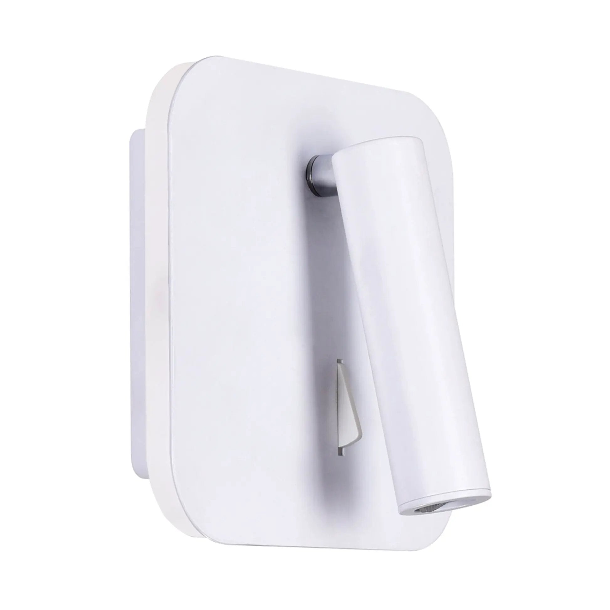 matte white mount base