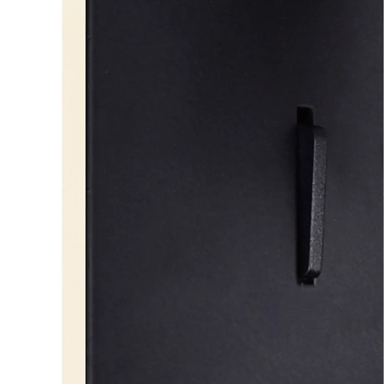 matte black mount base