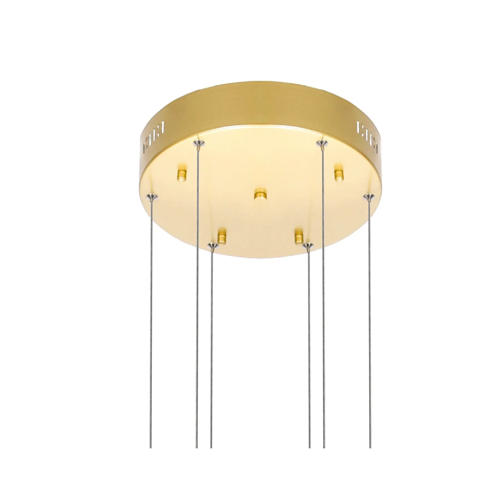 satin gold mount base