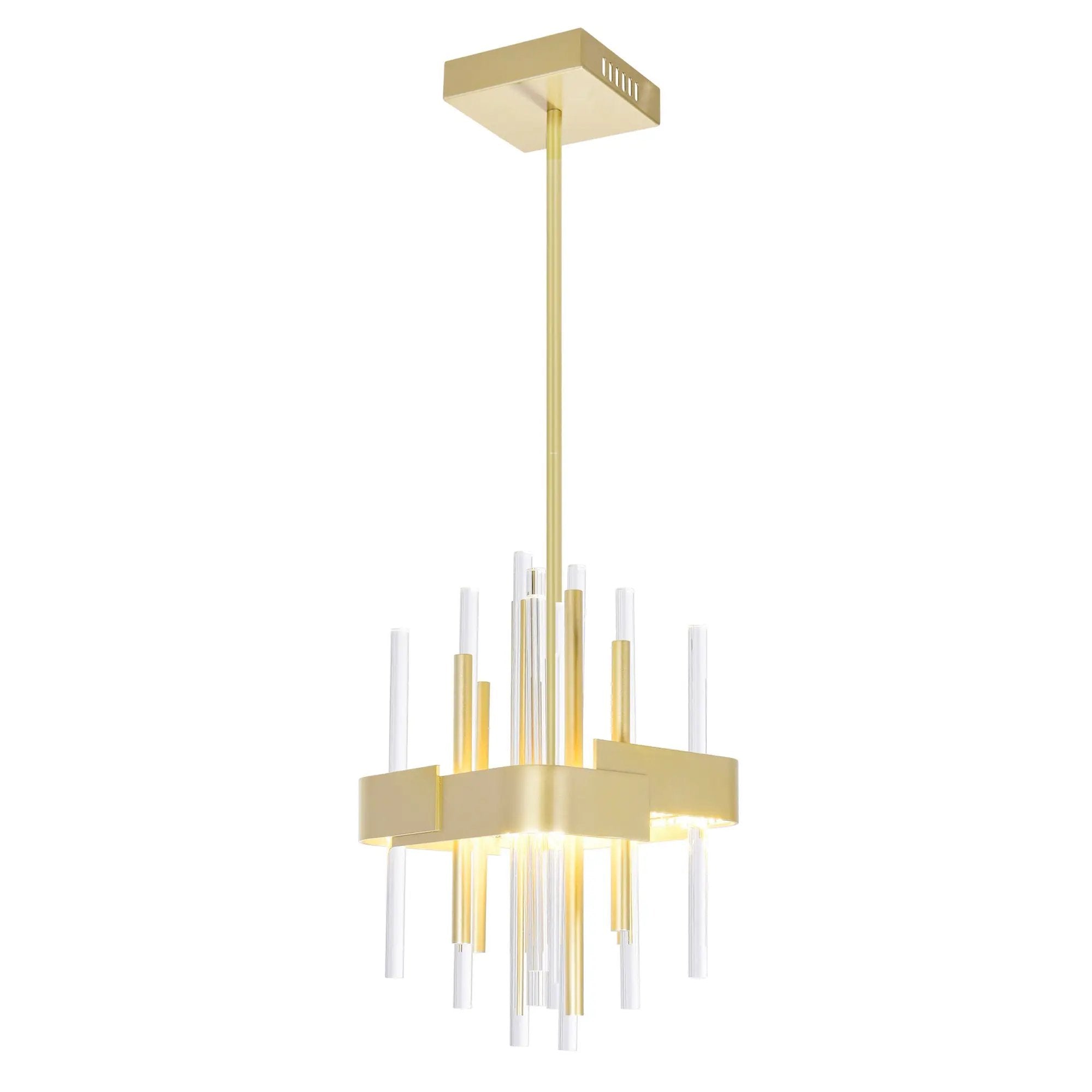 satin gold mount base