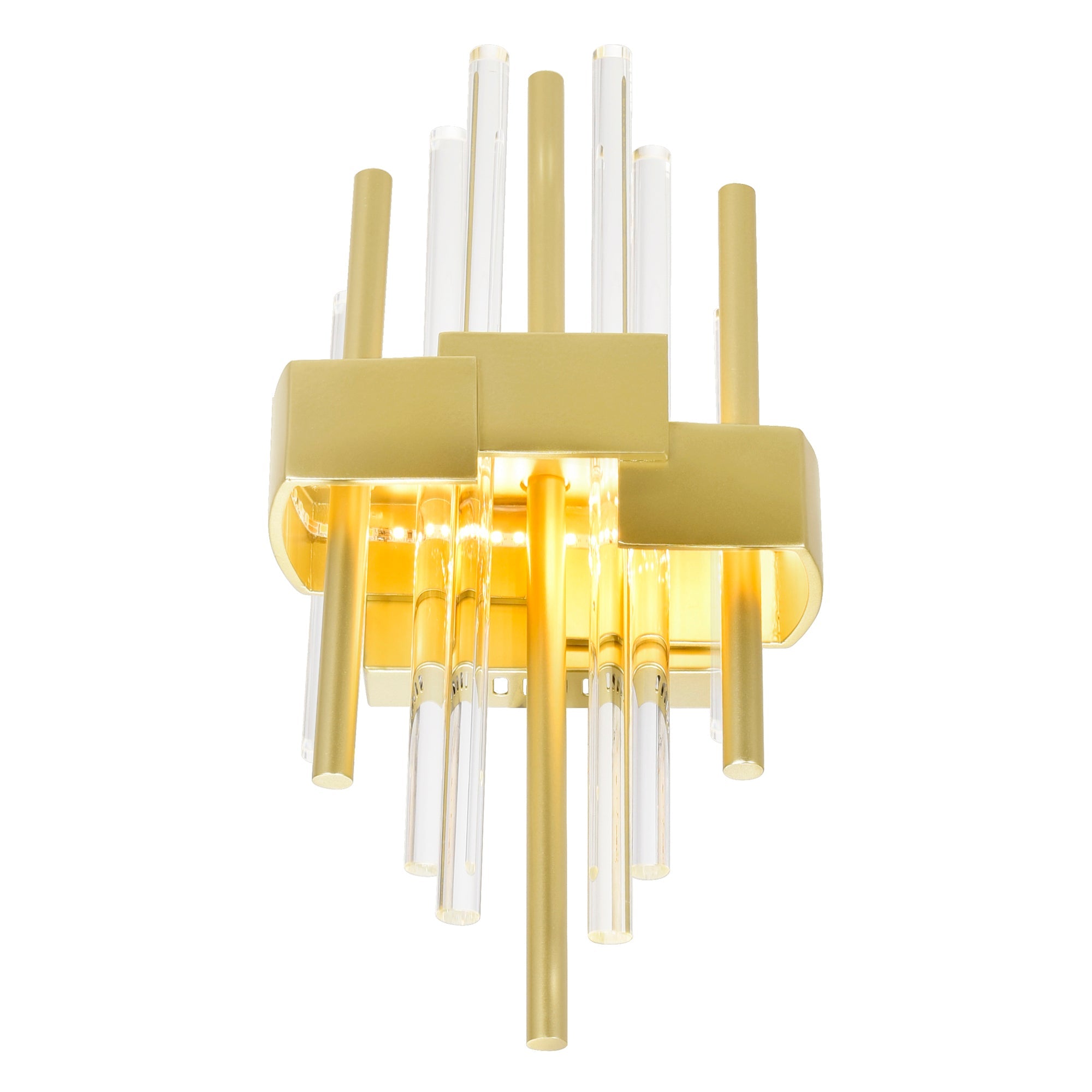 satin gold mount base