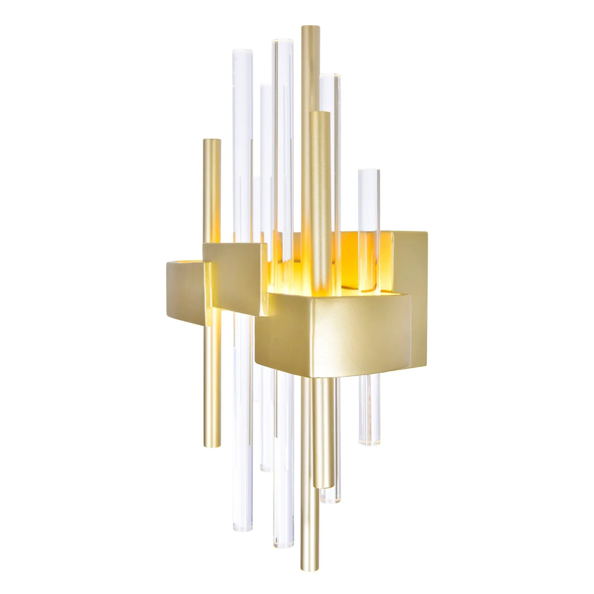 satin gold mount base