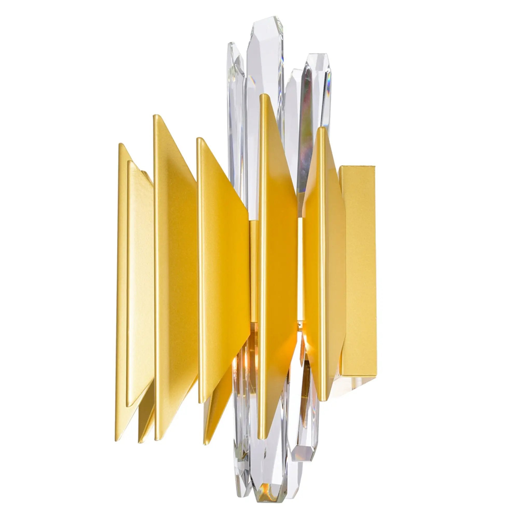 satin gold mount base
